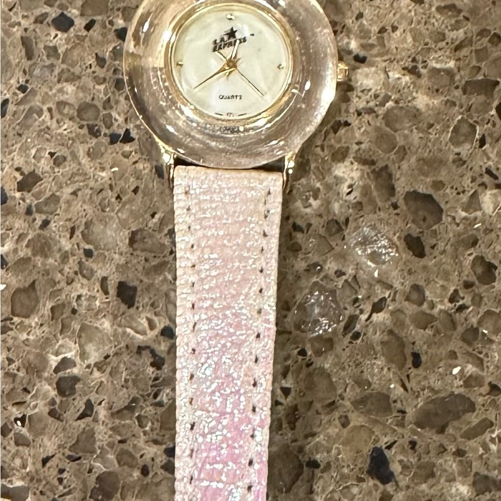 Vintage LA Express Pink Quartz Women's Watch